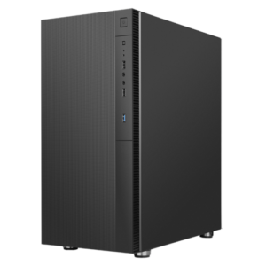 ATX desktop PC case with side panel removed